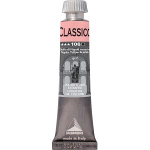 Tubo di colore ad olio Classico, tonalità Giallo Napoli rossastro, per belle arti.