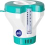 Gre Combi termometro e dosatore per pastiglie di cloro per piscina, con indicatore di temperatura.