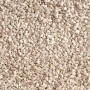 Primo piano di ghiaia decorativa t.b.t., beige, per giardino e paesaggistica.