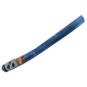 Profili di protezione angolare blu per scatole da trasloco, confezionati in pellicola.