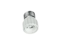 Adattatore GU10 A E27 - Portalampada Sicuro PBT Ignifugo, 110V-240V, Per Lampadine LED