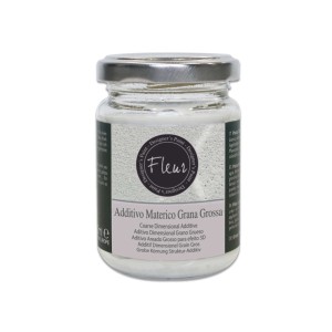Additivo materico Fleur per pittura in barattolo di vetro. Per il fai-da-te.