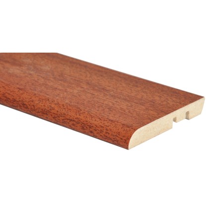 Battiscopa in MDF rivestito ciliegio H 6,5 cm