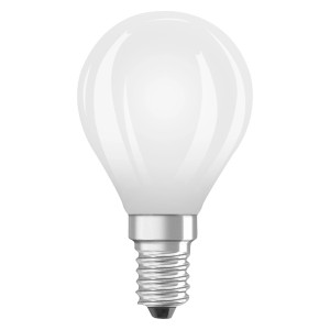 Lampadina LED Osram E14 a forma di goccia, 6,5W, 806lm. Lampada LED compatta con attacco E14.