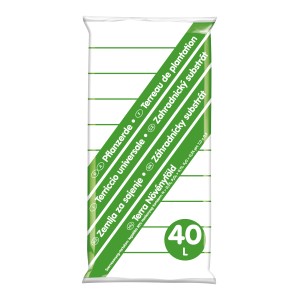 Sacco di terriccio universale (40 l) per giardino, orto, frutta e piante ornamentali.