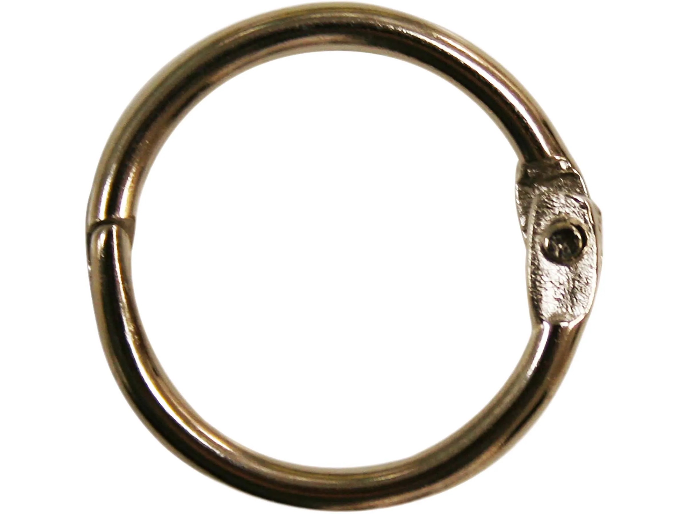 Wolfpack 200 Anelli Portachiavi Nichelati - 2,1 X 32 X 27 Mm, Confezione Da 200 Pezzi