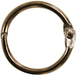 Anello di sicurezza color oro, Anelli e rondelle di sicurezza.