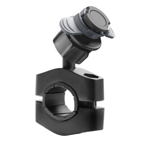 t.b.t. supporto per cellulare per montaggio su manubrio, nero.