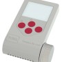Programmatore per irrigazione Toro Tempus DC-LCD con display e pulsanti rossi.