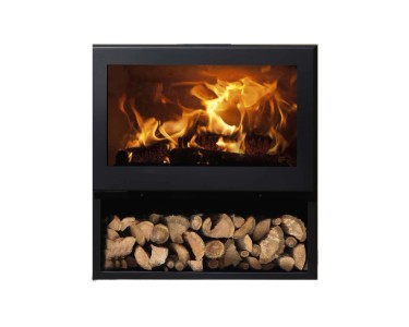 Vetro Ceramico Per Stufa E Camino - 37x35 Cm, Spessore 4 Mm, Resistente Fino A 760°C, Per Finestrature Laterali