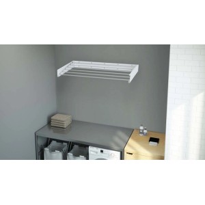 Stendibiancheria da parete a scomparsa Colombo Ghost SP100W 6 m bianco