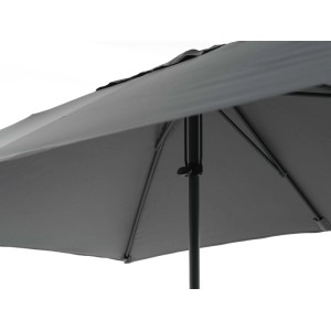 Ombrellone da giardino palo centrale Lipari 3x2 m Antracite