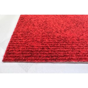 Passatoia rossa t.b.t. al metro, dettaglio della texture.