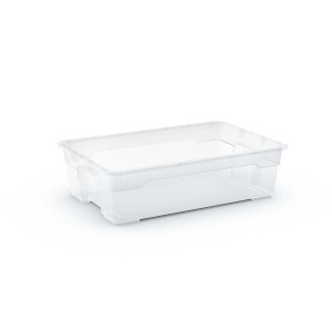 Contenitore/scatola trasparente t.b.t. per stoccaggio.