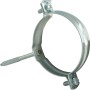 Collare per tubi HT Marley DN 40 con perno filettato per fissaggio tubi di scarico.