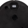 Dettaglio della parte inferiore della lampada da tavolo solare a LED Globo con interruttore.