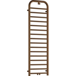 Radiatore termoarredo Idrostile 586 W h 157 cm 500x1570 mm marrone opaco