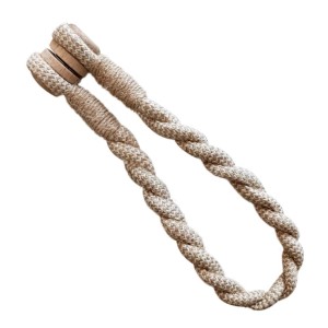 Calamita per tende intreccio 40 cm iuta
