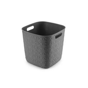 Cestino multiuso Softex basket Cube grigio
