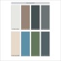 Palette colori per mobili bagno: diverse finiture laccate (opaco)