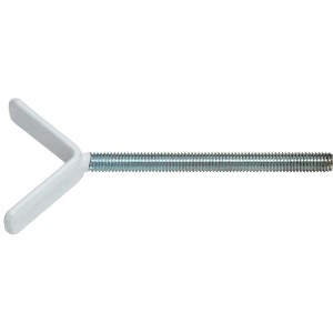 Abus Adattatore per scale JC9203 Henry per cancelli per scale, mandrino a Y, montaggio senza trapano.