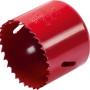 Seghe a tazza LUX Bi-Metallo rosse, Ø 54 mm, per trapani.