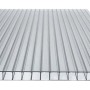 Lastra in plastica trasparente t.b.t., ideale per coperture e altro.