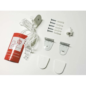 Tenda a rullo semifiltrante grigio chiaro 45 x 252 cm