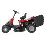 Troy-Bilt Mini-Rider 60T-R trattorino tagliaerba con scarico posteriore e sacco di raccolta.