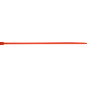 Fascetta rossa, lunghezza 150 mm, dal set di fascette da 75 pezzi.