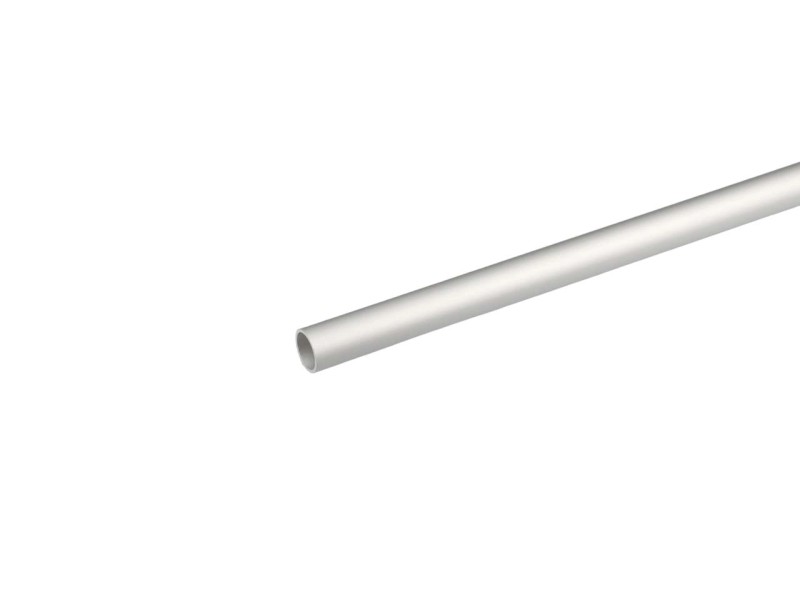 Profilo tubo tondo 1 m x Ø 6 mm alluminio argento