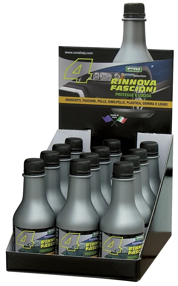 SPRAY RINNOVA FASCIONI PULISCE MATERIALI IN PLASTICA E GOMMA PER AUTO Camper 7426845943259 - Foto 5