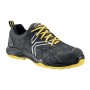 Scarpa da lavoro t.b.t. grigia/gialla con lacci.
