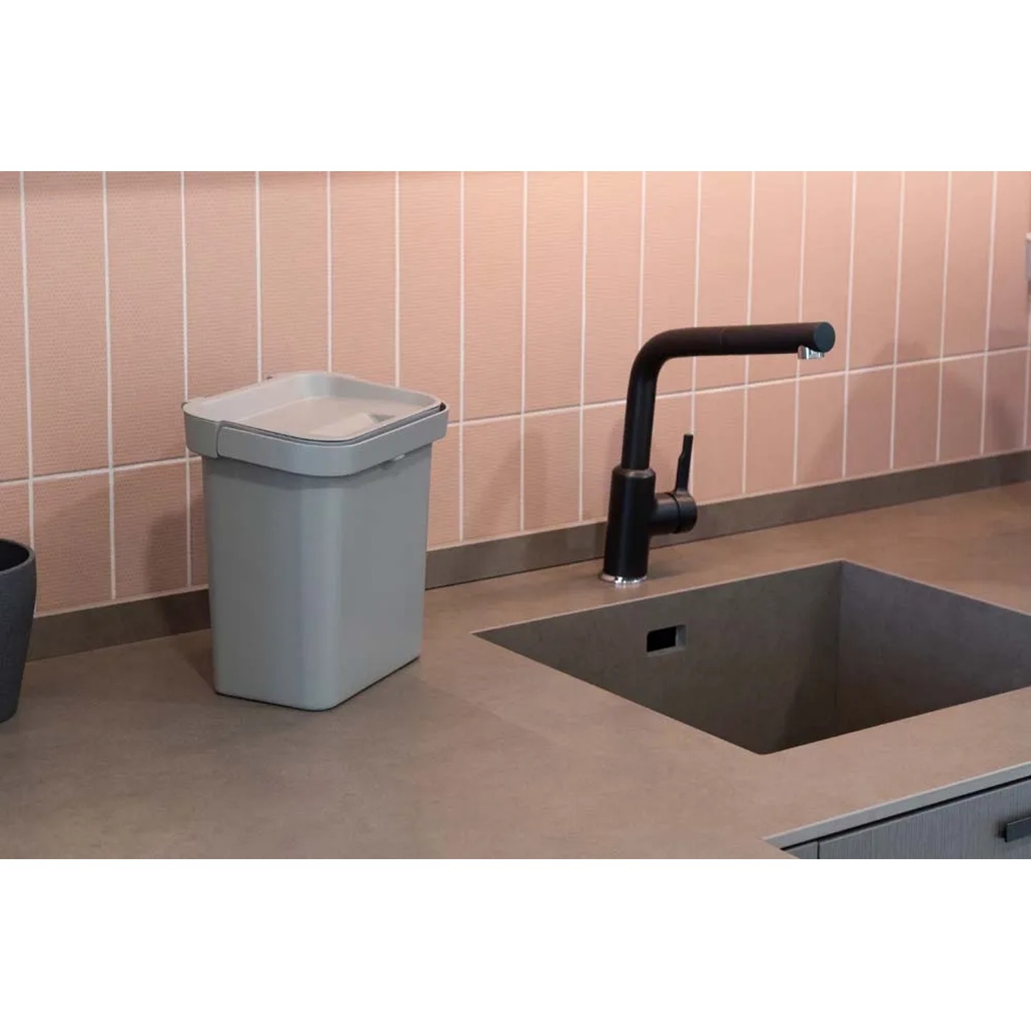 Pattumiera compatta Stoccolma 5 l tortora_2