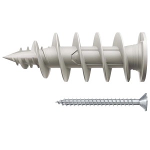 Tassello per materiale isolante fischer FID II con vite 4 pz