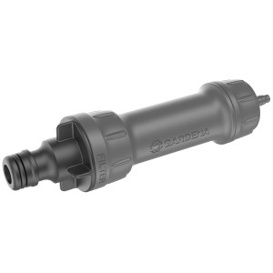 Gardena Unità base 1000, starter per Micro-Drip-System, riduce la pressione e filtra l'acqua.