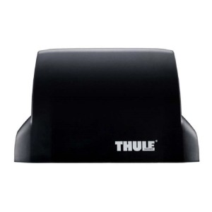 Accessorio Thule nero per il trasporto sicuro, vista dettagliata.