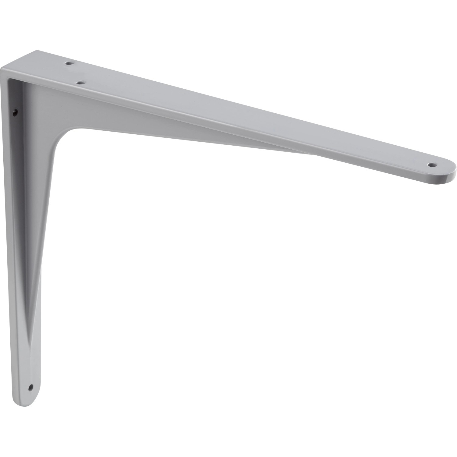 Mensola per carichi pesanti OBI Hercules, alluminio, 300x250mm, per scaffali ad alta portata.
