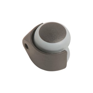 Rotella doppia per parquet Ø 50mm, portata 40kg, con foro posteriore per pavimenti delicati.