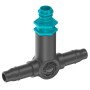 Gardena Gocciolatore in linea, 2 l/h, set da 10 per sistemi Micro-Drip, per irrigazione a fila.