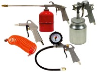 Pistola Sabbiatrice ABAC G-561H Per Compressore - Ugello 6mm, 8 Bar, 1m Tubo - Foto 3