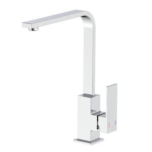 Miscelatore monocomando t.b.t. cromato per cucina o bagno.