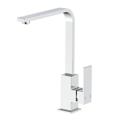 Rubinetto cucina monocomando canna alta Elite cromo