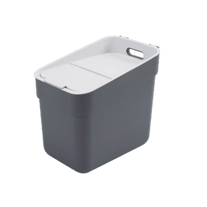 Pattumiera per raccolta differenziata Ready 20 l grigio scuro