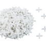 Distanziatori per piastrelle LUX, 5 mm, 250 pezzi, per fughe uniformi.
