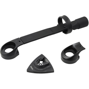 Adattatore aspirazione Worx WA2604 per Sonicrafter, accessorio per levigatura e taglio senza polvere.