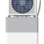 Climatizzatore split portatile Midea PortaSplit Cool, bianco-grigio. Condizionatore con unità esterna e tubo piatto.