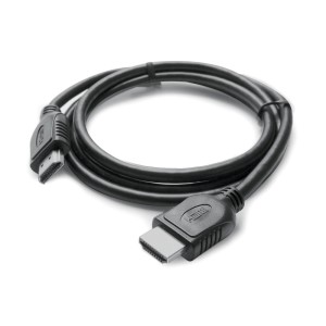 Cavo HDMI nero per accessori video.