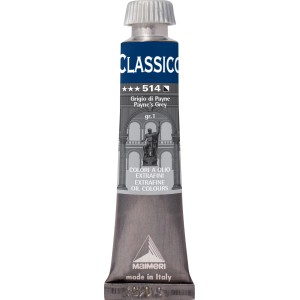 Tubo di colore ad olio Classico, tonalità Grigio di Payne (514), per forniture artistiche.