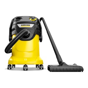 Aspirapolvere multiuso giallo Kärcher, un Aspiratutto per casa e officina.